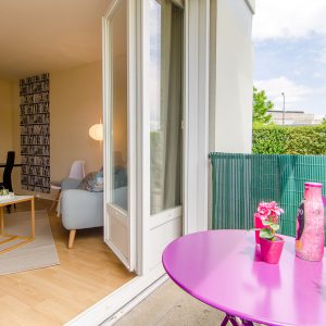 Home-Staging : Terrasse et salon