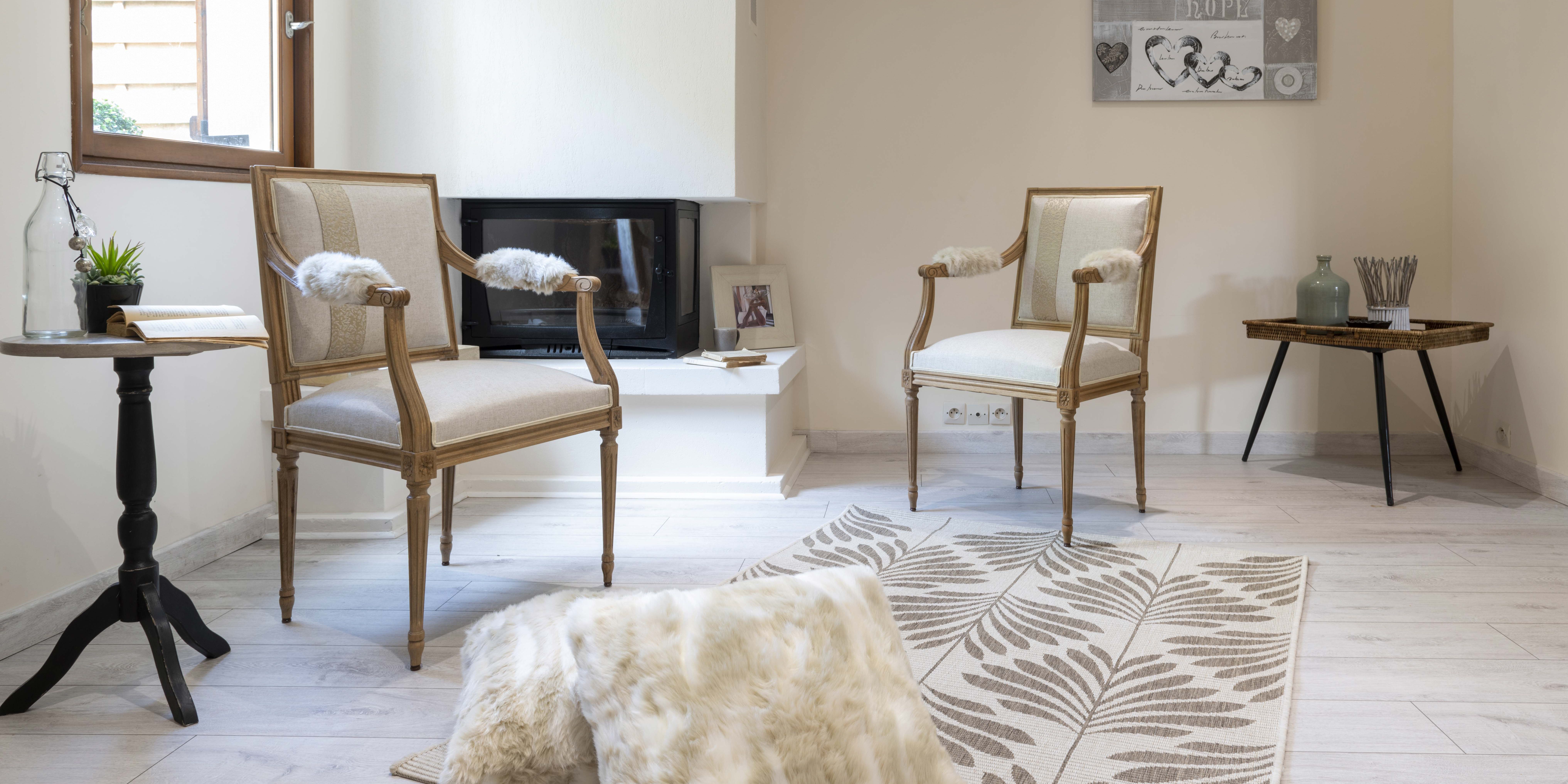 Home staging Viry Châtillon coin cheminée après par HSIDF