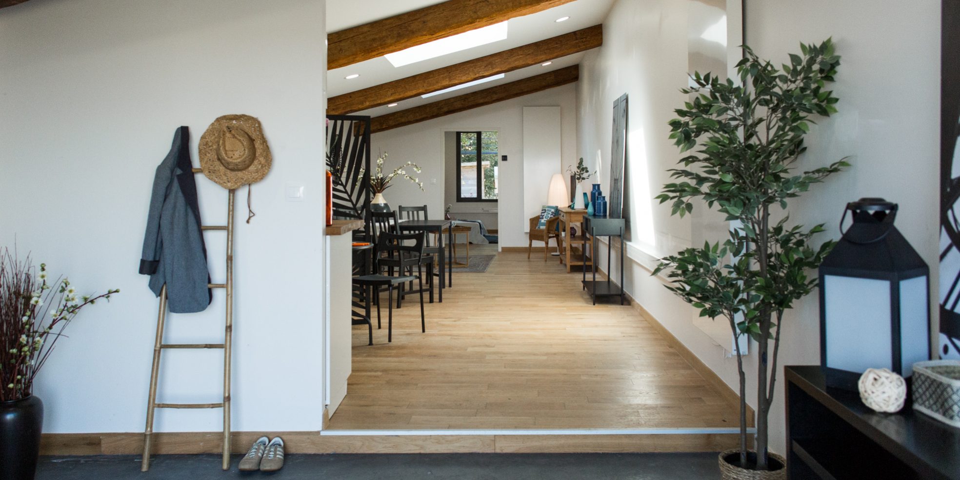Maison esprit Loft Seine et marne Après par HOMESTAGING DECO FRANCE