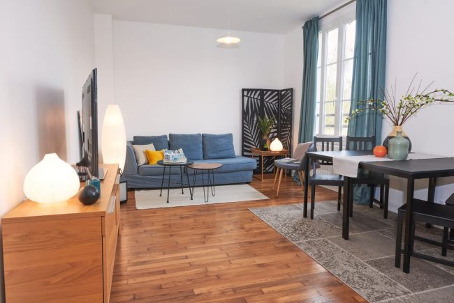 Séjour Après Maison Vide IGNY par HOMESTAGING DECO FRANCE