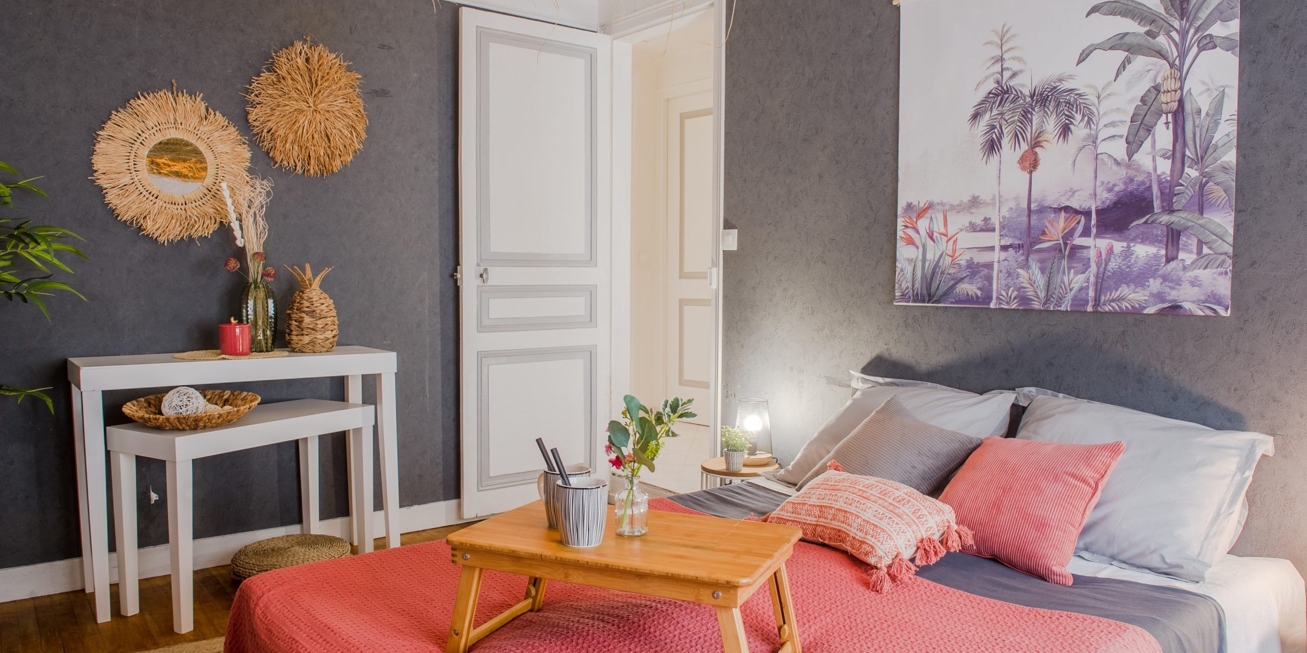 chambre parentale ARPAJON après réseau HOMESTAGING DECO FRANCE
