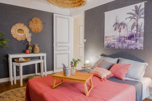 chambre parentale ARPAJON après réseau HOMESTAGING DECO FRANCE