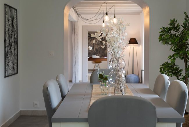 Salle à manger vers salon DRAVEIL Après Réseau HOMESTAGING DECO FRANCE