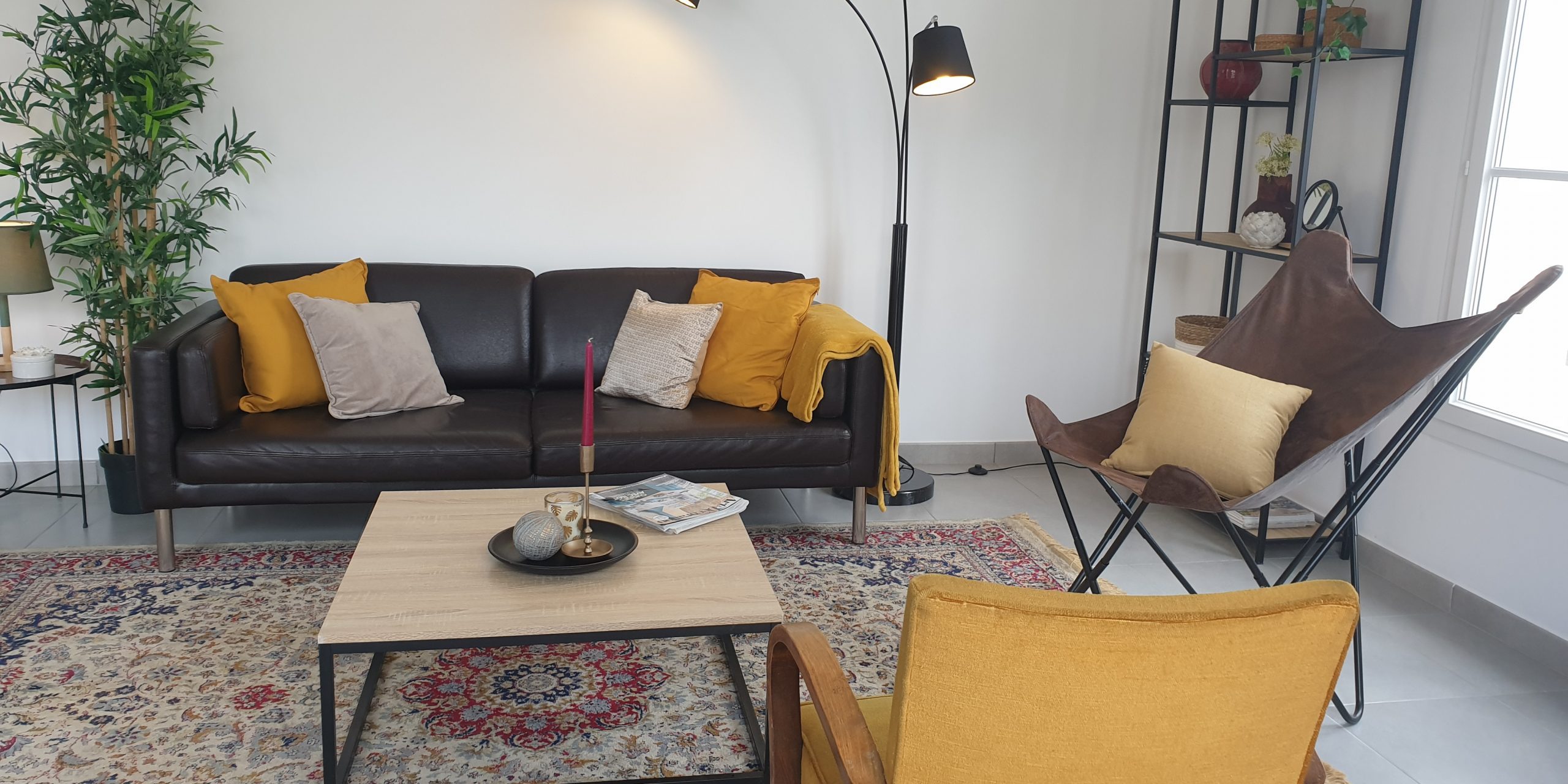 Salon après par le réseau HOMESTAGING DECO FRANCE