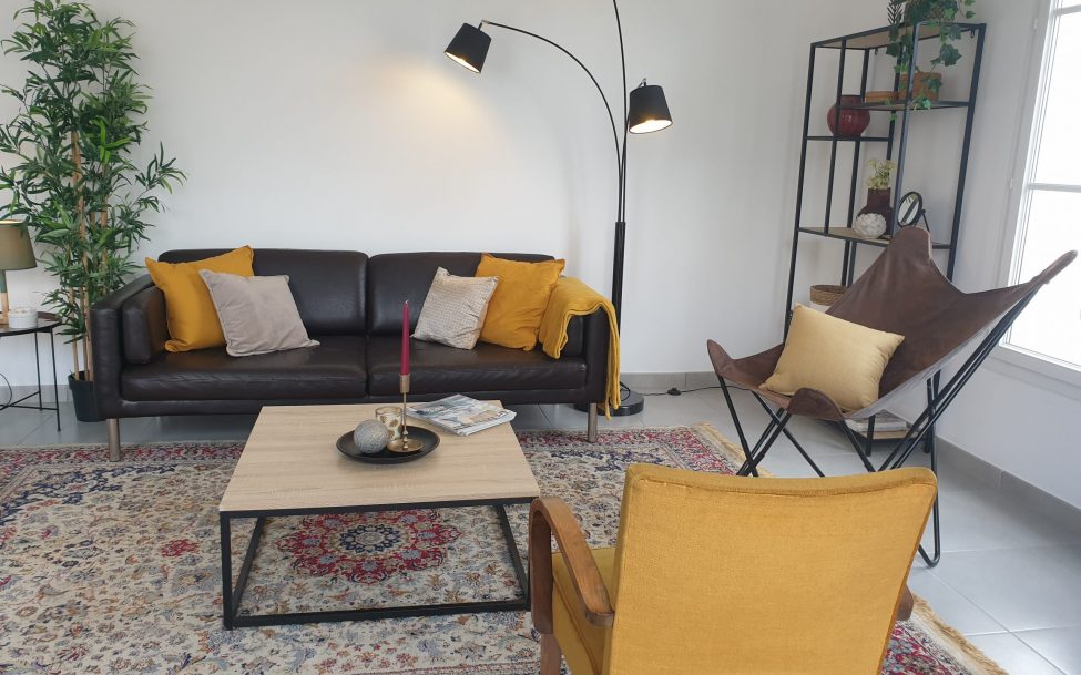 Salon après par le réseau HOMESTAGING DECO FRANCE