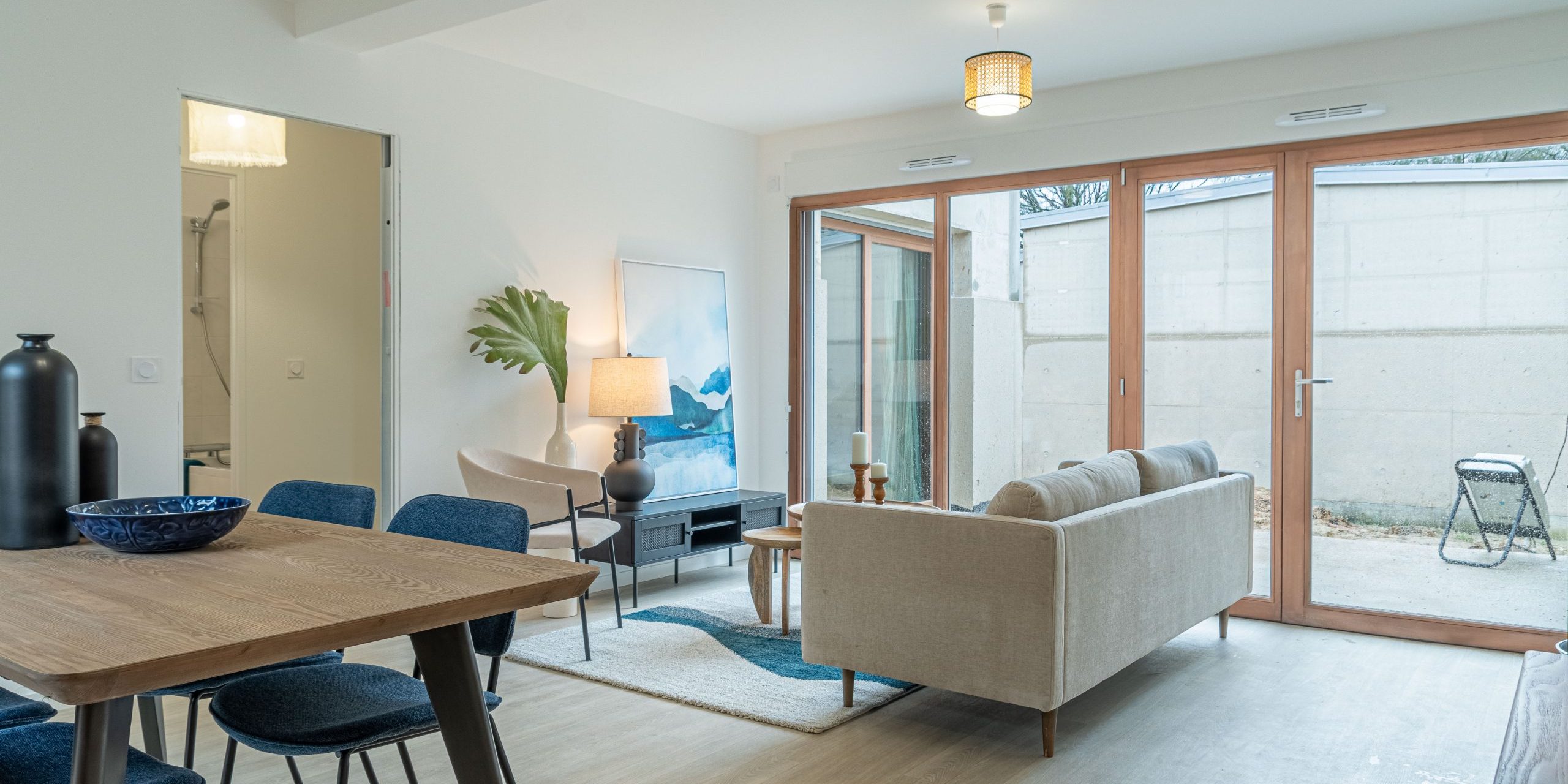 Séjour 2 SGDB Promoteur Après Réseau HOMESTAGING DECO FRANCE