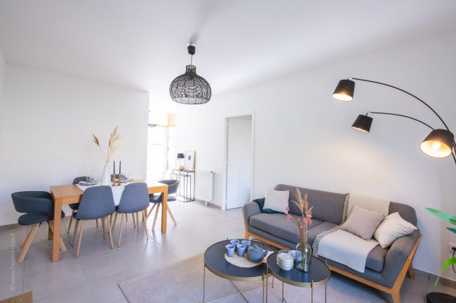 Maison témoin Promoteur RUNGIS après réseau HOMESTAGING DECO FRANCE