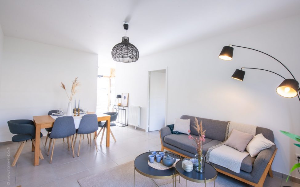 Maison témoin Promoteur RUNGIS après réseau HOMESTAGING DECO FRANCE