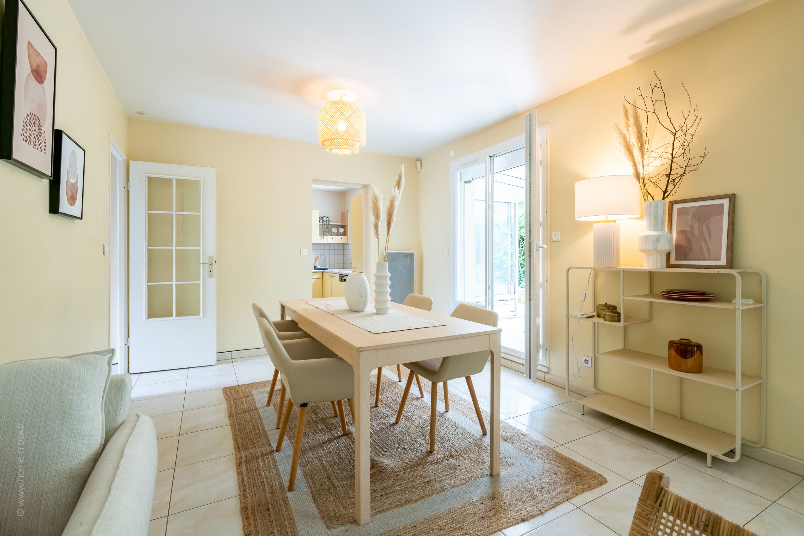 Maison Villemoisson séjour après réseau HOMESTAGING DECO FRANCE