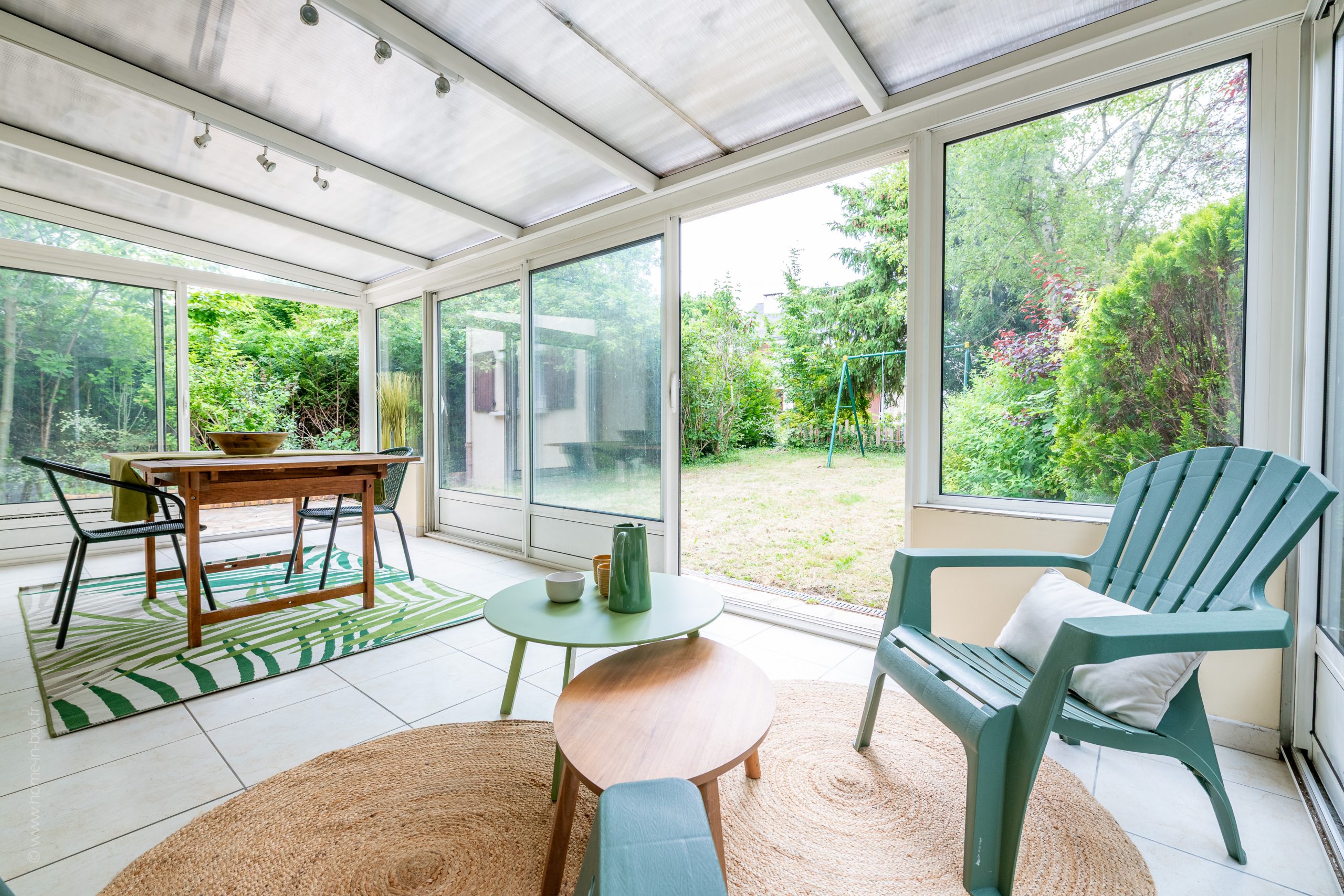 Maison Villemoisson véranda après réseau HOMESTAGING DECO FRANCE