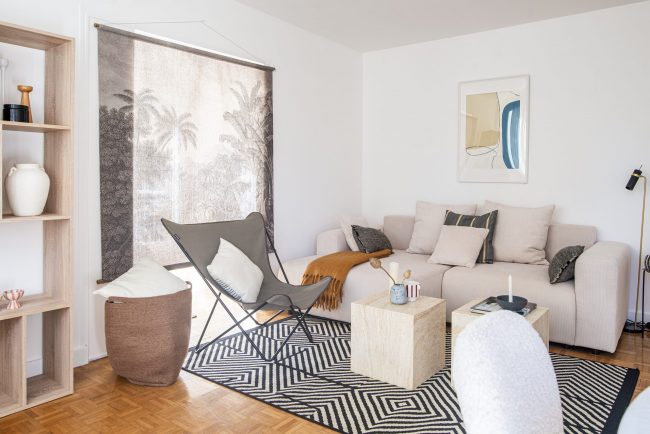 Salon 2 St Cloud après réseau HOMESTAGING DECO FRANCE